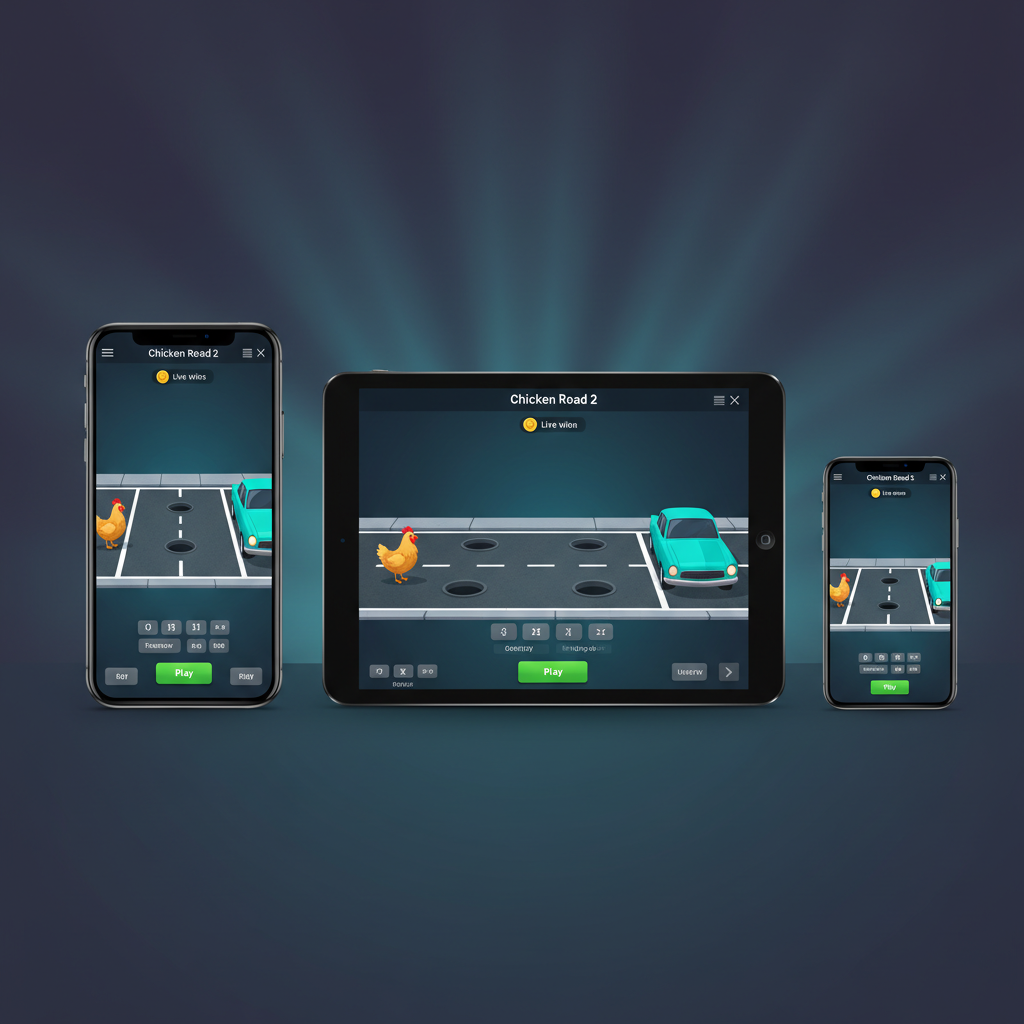 Chicken Road 2 su smartphone e tablet: gameplay HTML5 adattivo senza download